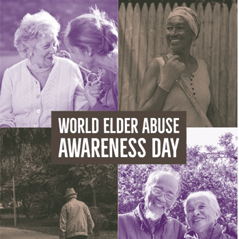 Elder Abuse Awareness Day Graphic